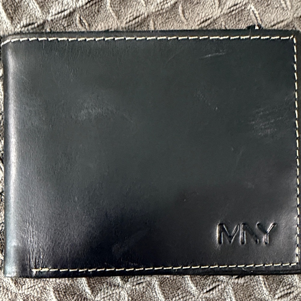 Black Leather Wallet
